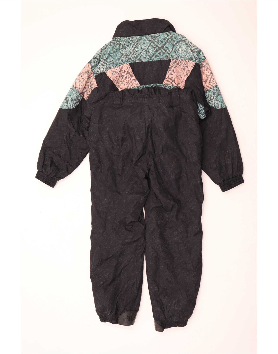 Fila Damen Skioverall IT 48 XL Schwarz Farbblock