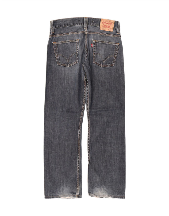 LEVI'S Mens 506 Straight Jeans W33 L30 Blue Cotton Vintage Levi's and Second-Hand Levi's from Messina Hembry 