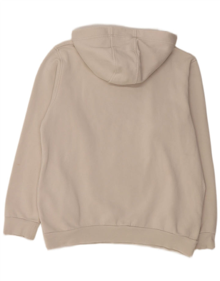 Kappa Herren Kapuzenpullover XL, weiße Baumwolle