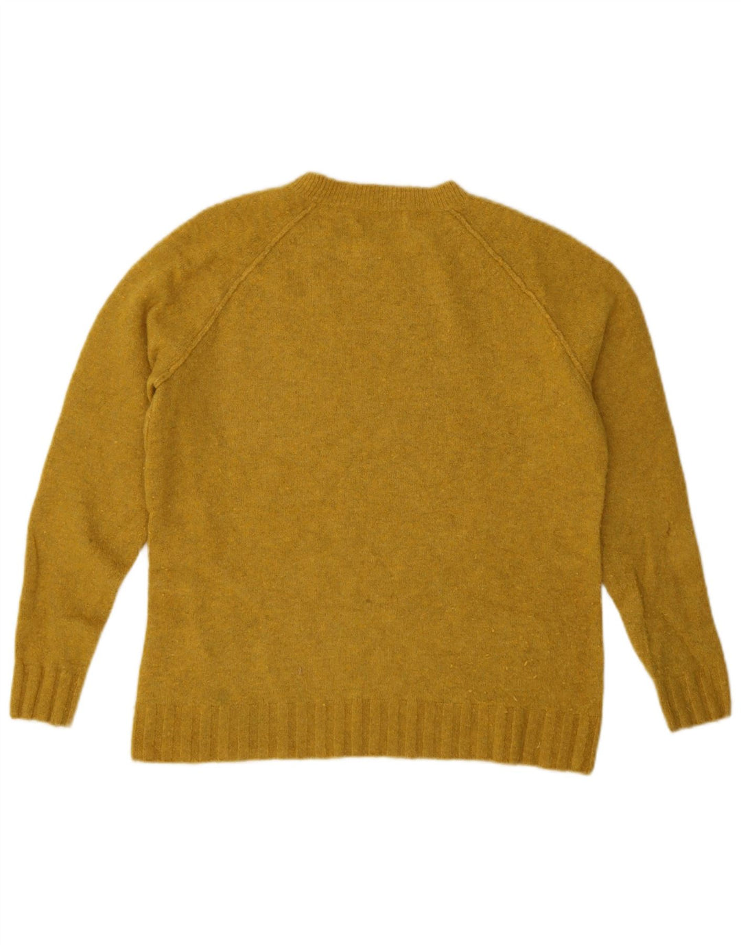 Farhi Damen-Pullover mit Rundhalsausschnitt, UK 12, mittelgelbes Nylon