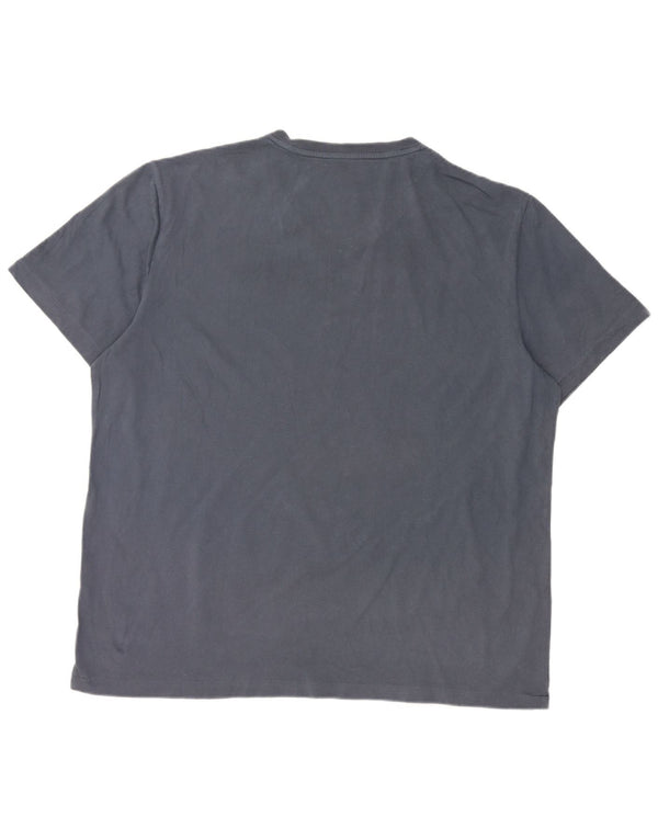 Polo Ralph Lauren Herren Custom Fit T-Shirt Top 2XL Marineblau