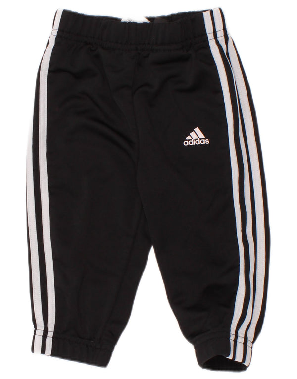 Adidas Baby-Jungen-Jogger-Trainingshose, 6–9 Monate, schwarzes Polyester