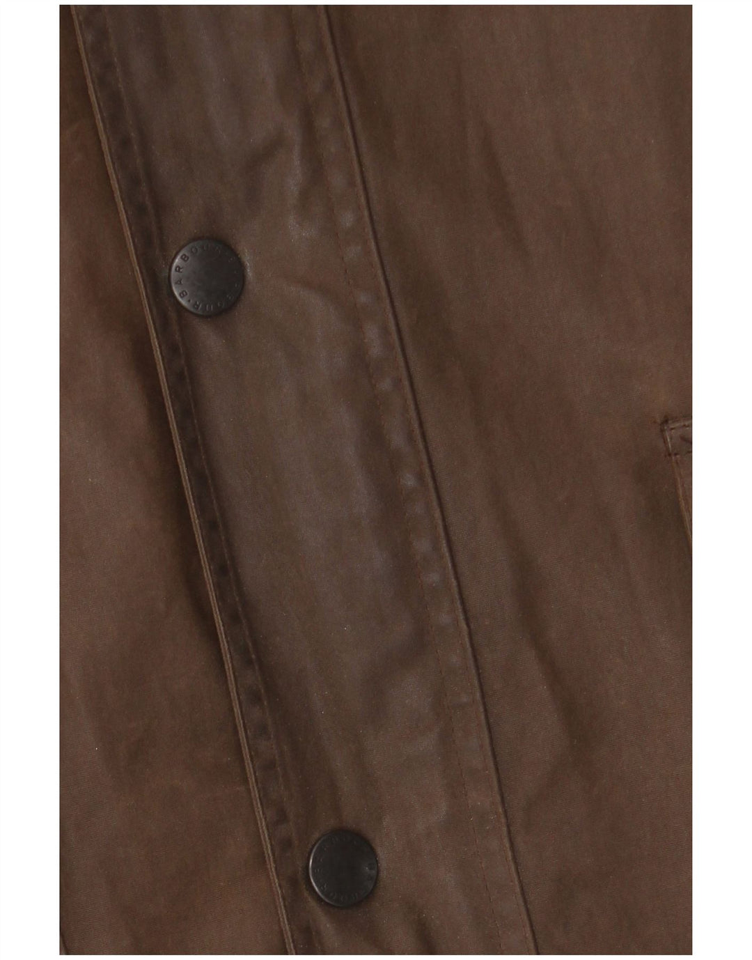 BARBOUR Herren Loose Fit Jacke aus gewachster Baumwolle UK 42 XL Braunes Polyurethan