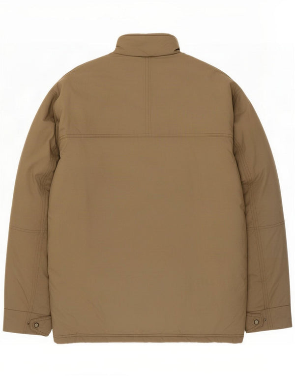 Esprit Herren Utility-Jacke UK 40 Large Brown Nylon