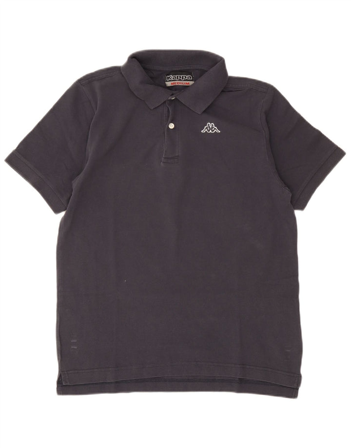 Kappa Herren-Poloshirt, mittelmarineblaue Baumwolle