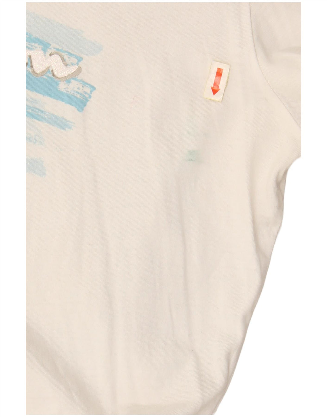 CHAMPION Damen Heritage Fit Graphic T-Shirt Top UK 18 XL Weiß