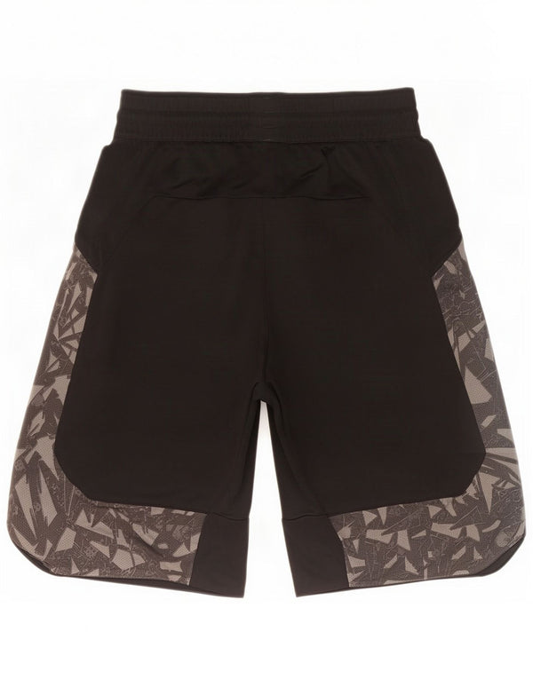 Adidas Herren Sport Shorts Small Schwarz Geometrisch Polyester