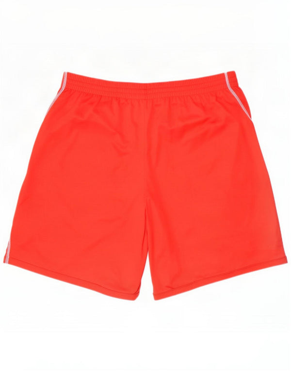 Kappa Herren Graphic Sport Shorts 2XL W38 L7 Rot Polyester