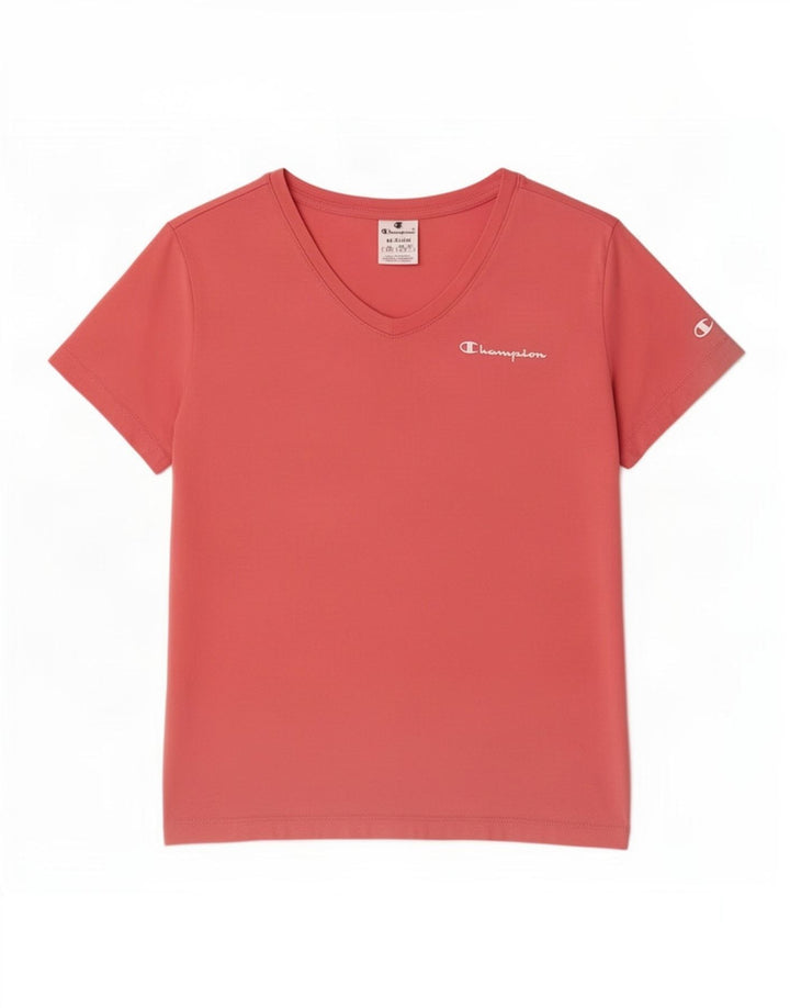 Champion Damen T-Shirt Top UK 12 Mittelrosa