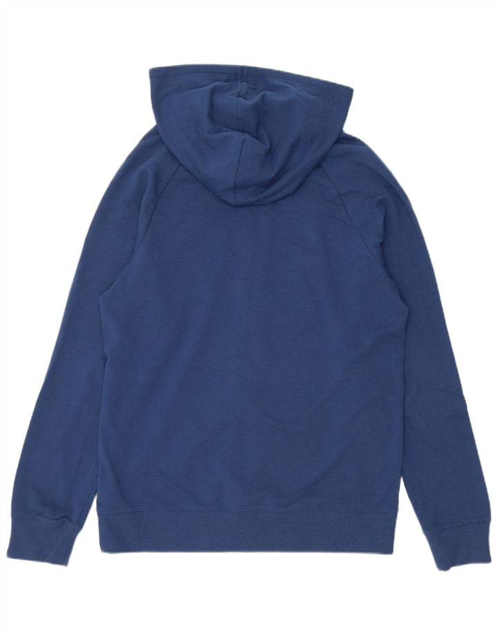 Calvin Klein Herren-Kapuzenpullover mit Reißverschluss, klein, blaue Baumwolle