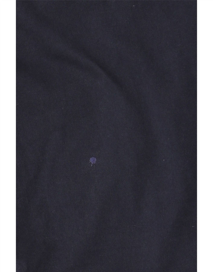 MASSIMO DUTTI Herren Slim Fit Chinohose EU 42 Large W32 L34 Marineblau