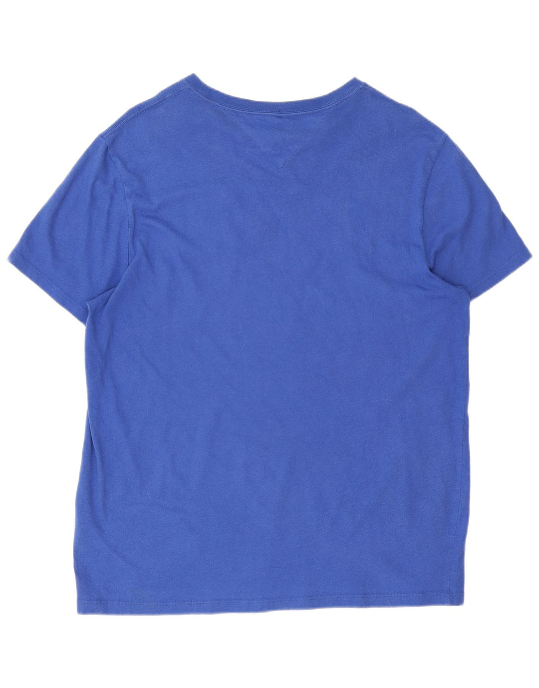 Tommy Hilfiger Herren-T-Shirt mit normaler Grafik, Größe S, Blau, Baumwolle