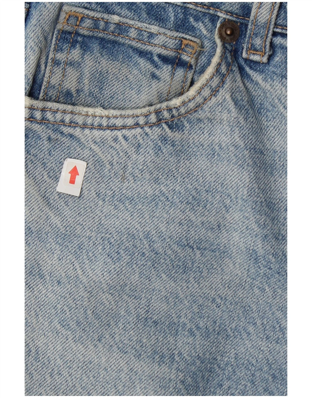 Zara Damen Loose Jeans EU 38 Small W28 L29 Blau