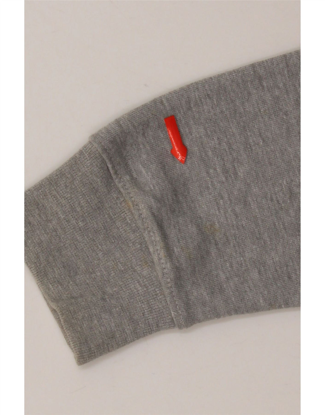 Zara Herren-Sweatshirt-Pullover, große graue Colourblock-Baumwolle