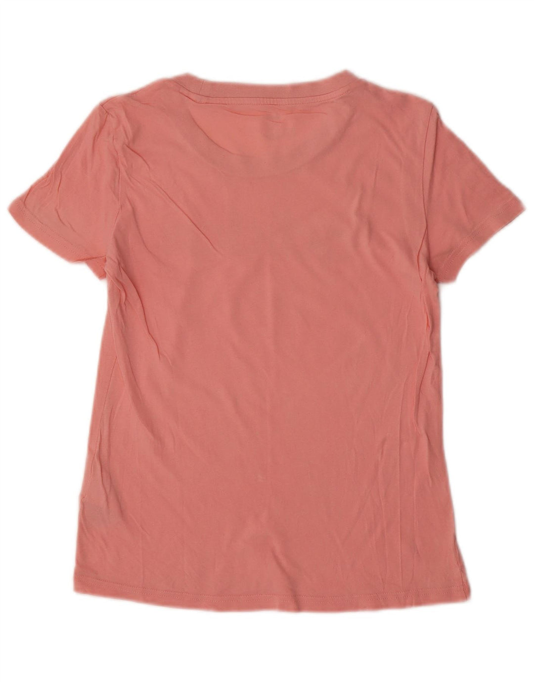 ADIDAS Damen Grafik T-Shirt Top UK 4/6 XS Rosa Baumwolle