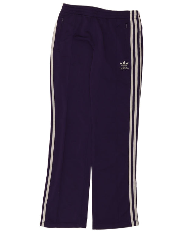 Adidas Damen Trainingshose IT 42 Medium Lila Polyester