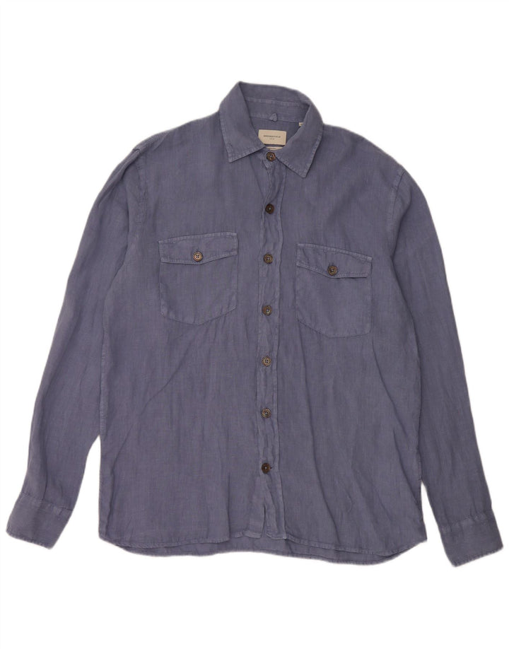 BROOKSFIELD Herrenhemd Größe 39 Mittelblau