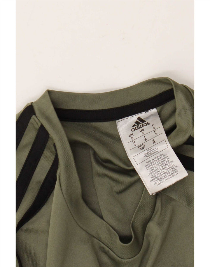 Adidas Herren Aeroready T-Shirt Top Small Khaki Polyester