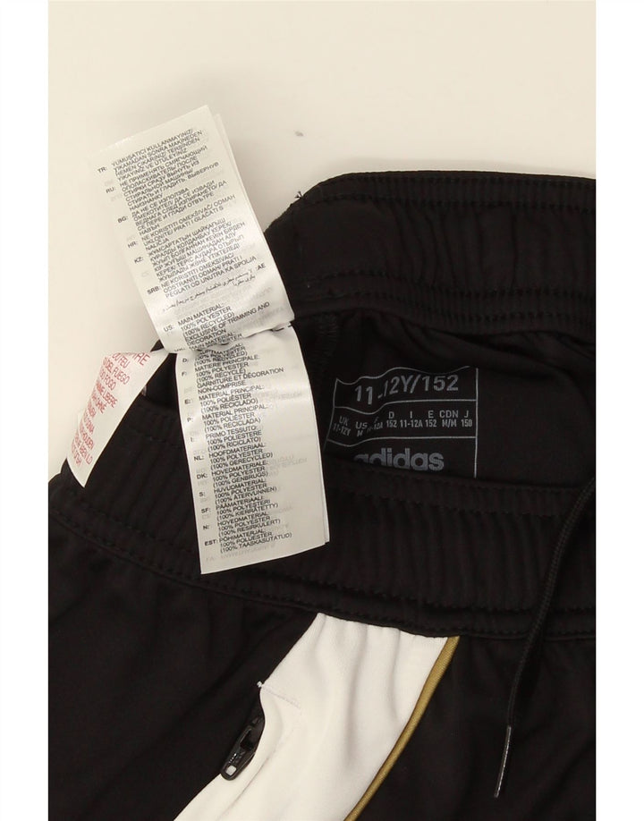 Adidas MESSI Sportshorts für Jungen, 11–12 Jahre, schwarzes Colourblock-Polyester