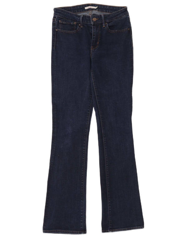 Levi's Damen 715 Bootcut Jeans W30 L32 Marineblau Baumwolle