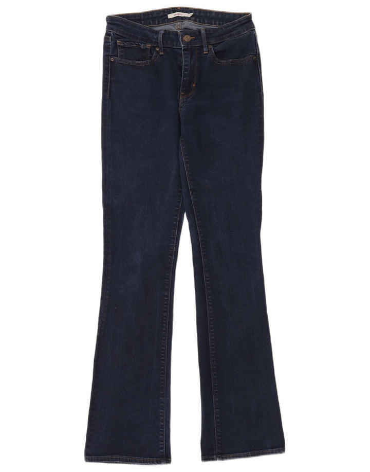 Levi's Damen 715 Bootcut Jeans W30 L32 Marineblau Baumwolle
