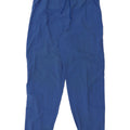 Crane Herren-Trainingshose, Jogginghose, Größe L, Blau, Polyamid