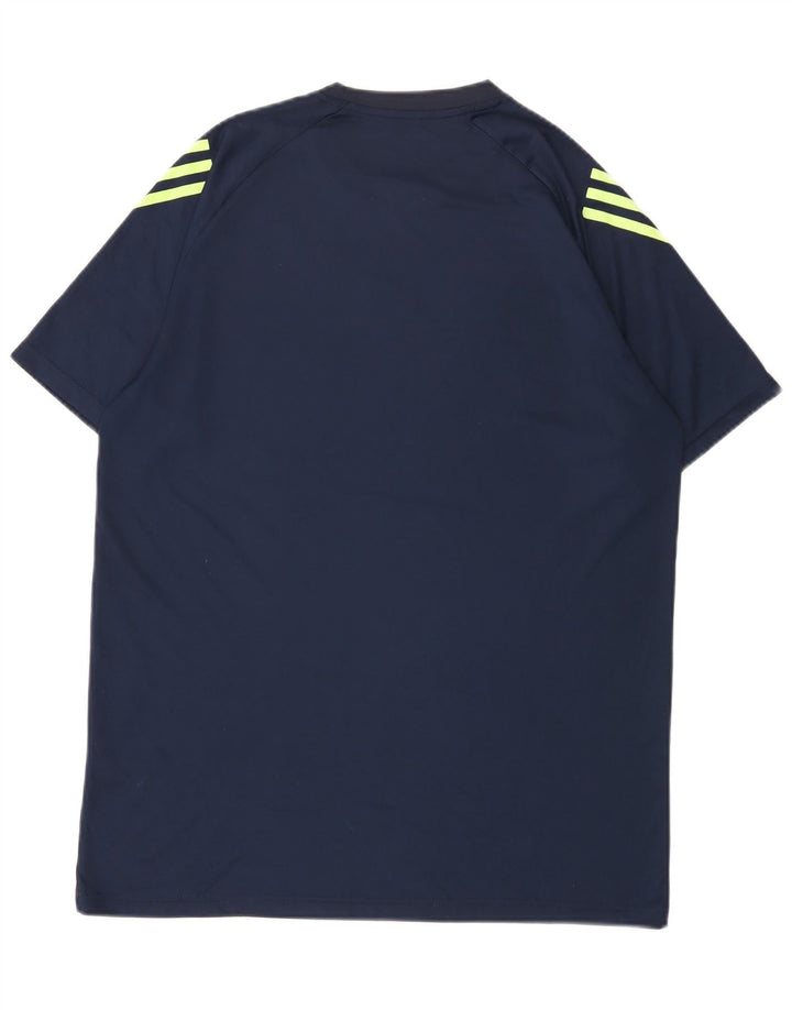 Adidas Herren Aeroready T-Shirt Top 2XL Navy Blau Polyester