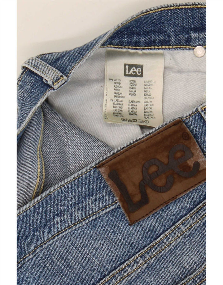 Lee Herren Luke Slim Jeans W32 L32 Blaue Baumwolle