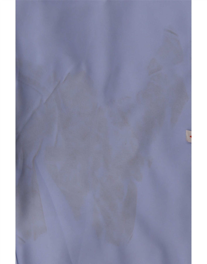 Stutterheim Herren-Regenmantel mit Kapuze, UK 40, Größe L, Blau, Baumwolle