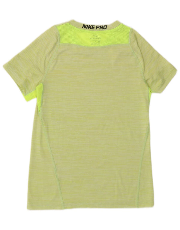 NIKE Boys Dri Fit Graphic T-Shirt Top 10-11 Years Medium Green