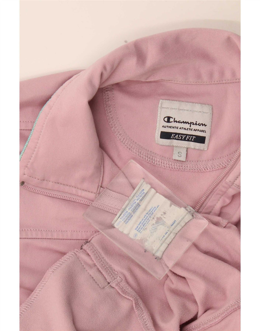 Champion Damen Easy Fit Übergroße Trainingsjacke, Gr. 10, Größe S, Rosa