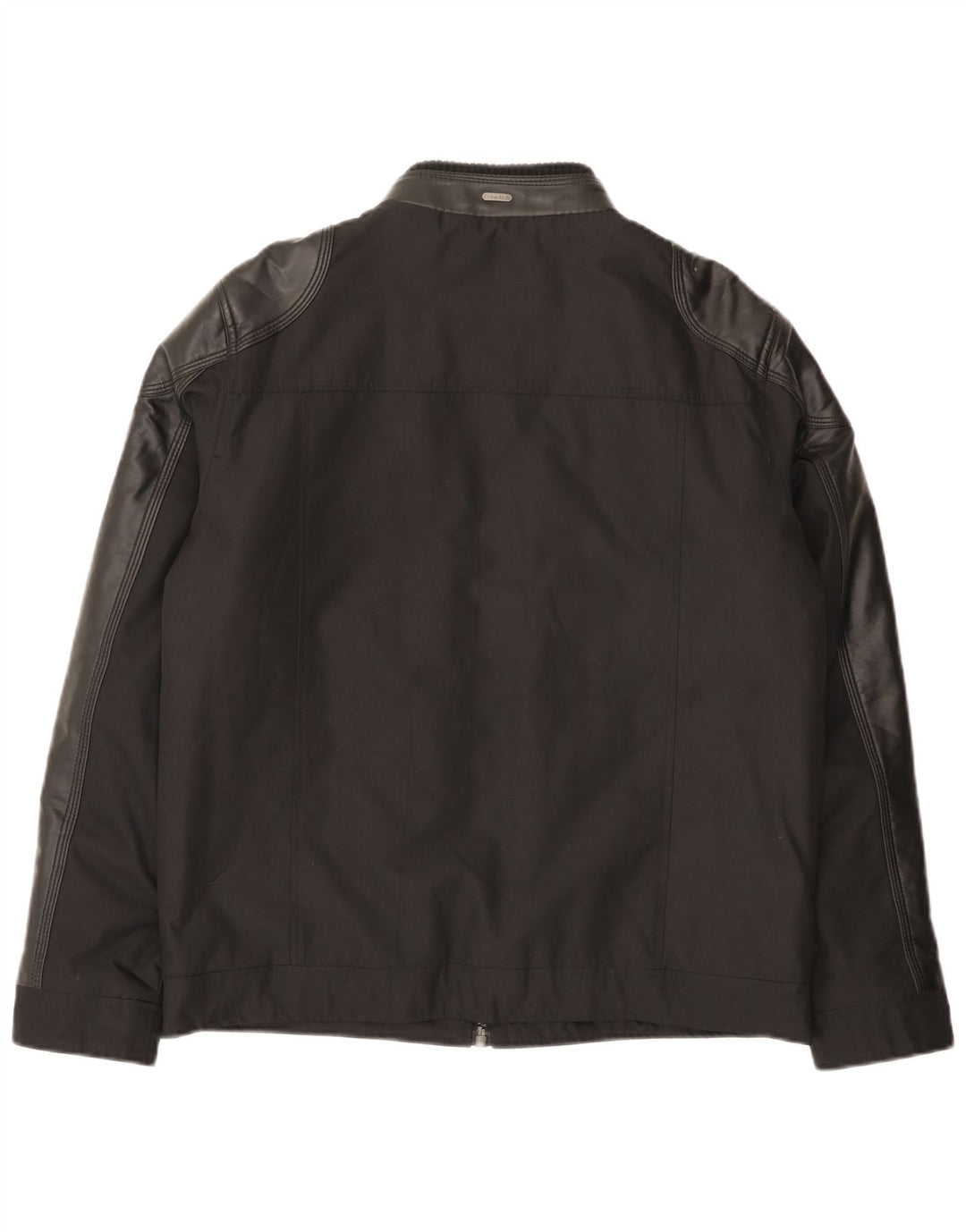 Calvin Klein Herren Bomber Windjacke UK 38 Medium Schwarz Modern
