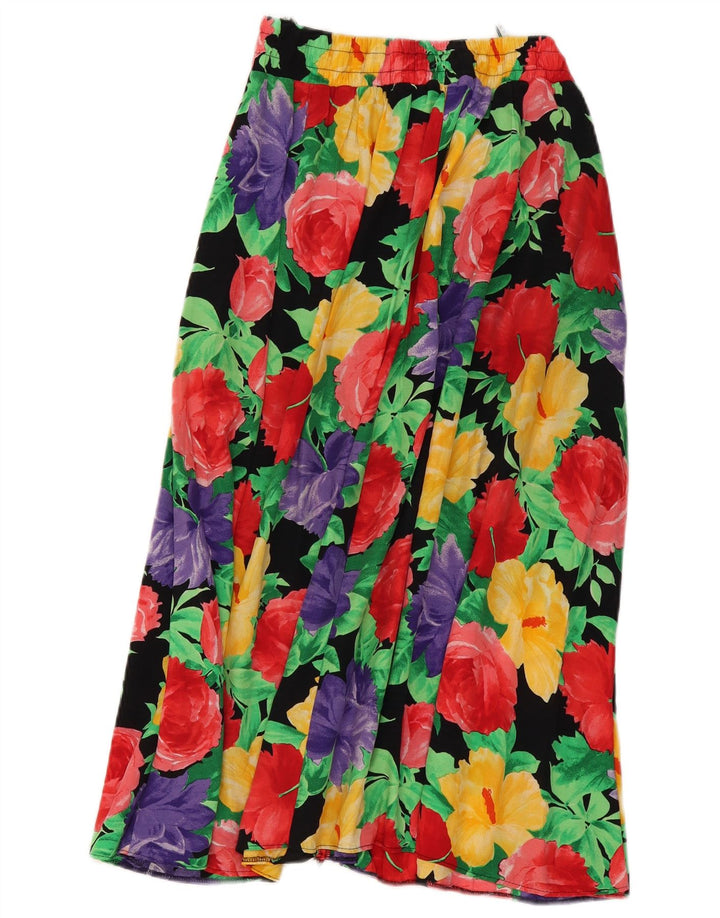 NEW FAST Womens High Waist Midi Skirt EU 40 Medium W28  Multicoloured