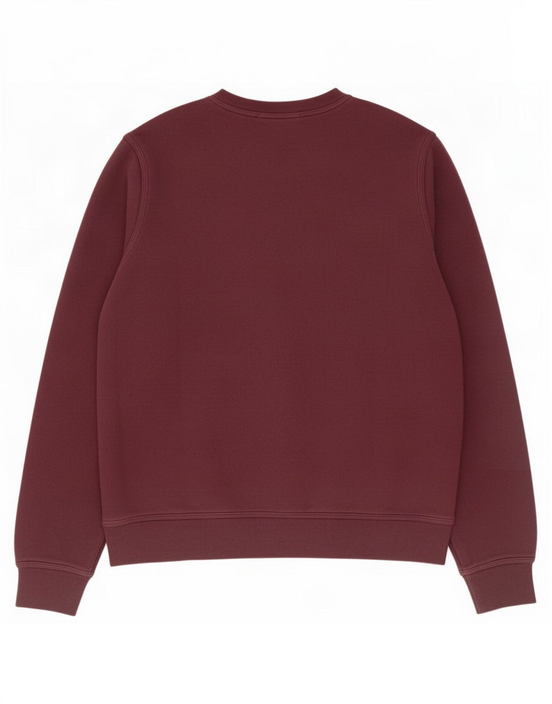 Nike Herren-Sweatshirt-Pullover, klein, Burgunderrot, Baumwolle