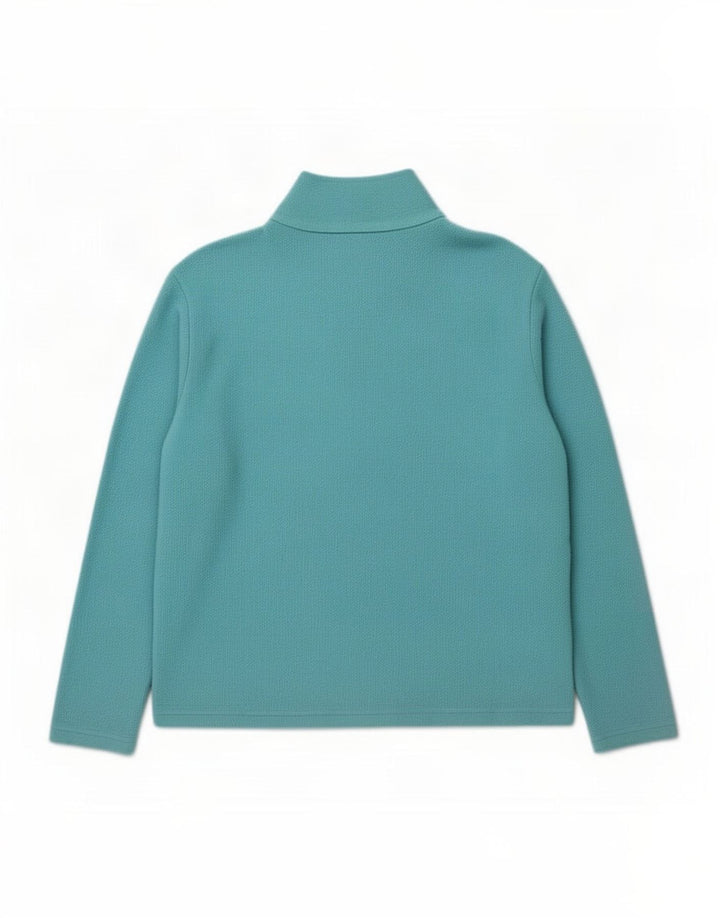 Marks & Spencer Damen Fleecejacke UK 18 XL Blau Polyester