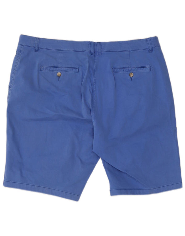 Joules Damen-Chinoshorts mit hoher Taille, UK 18, XL, W38, Blau, Baumwolle