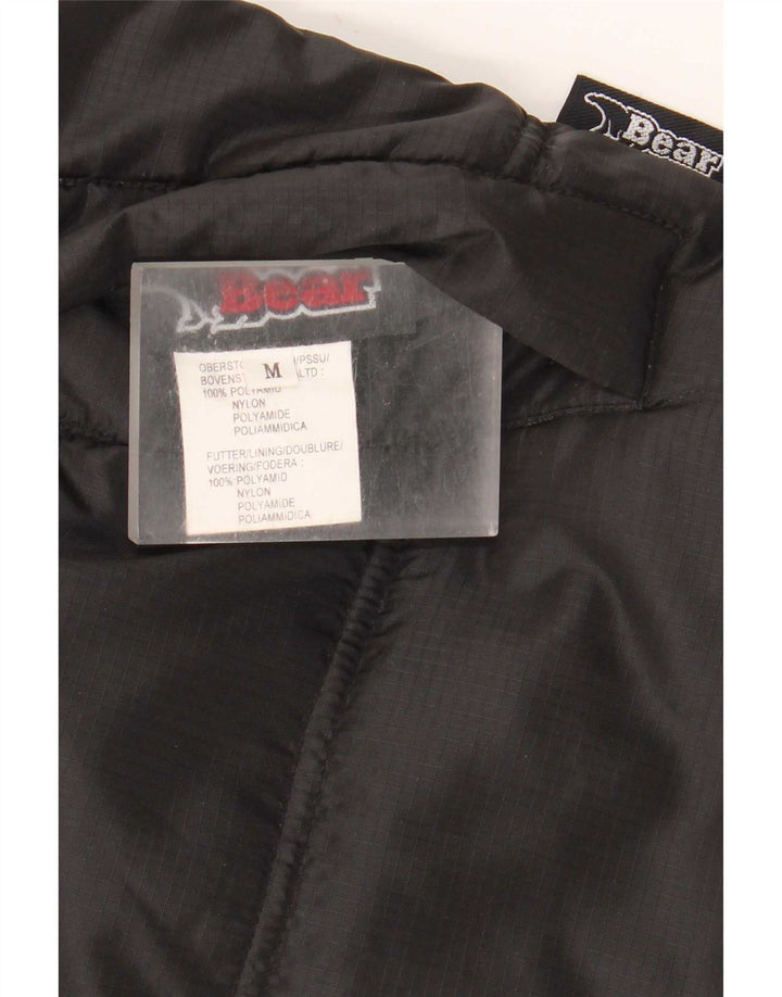 Bear Herren Reversible Wattierte Jacke UK 38 Medium Marineblau Polyamid