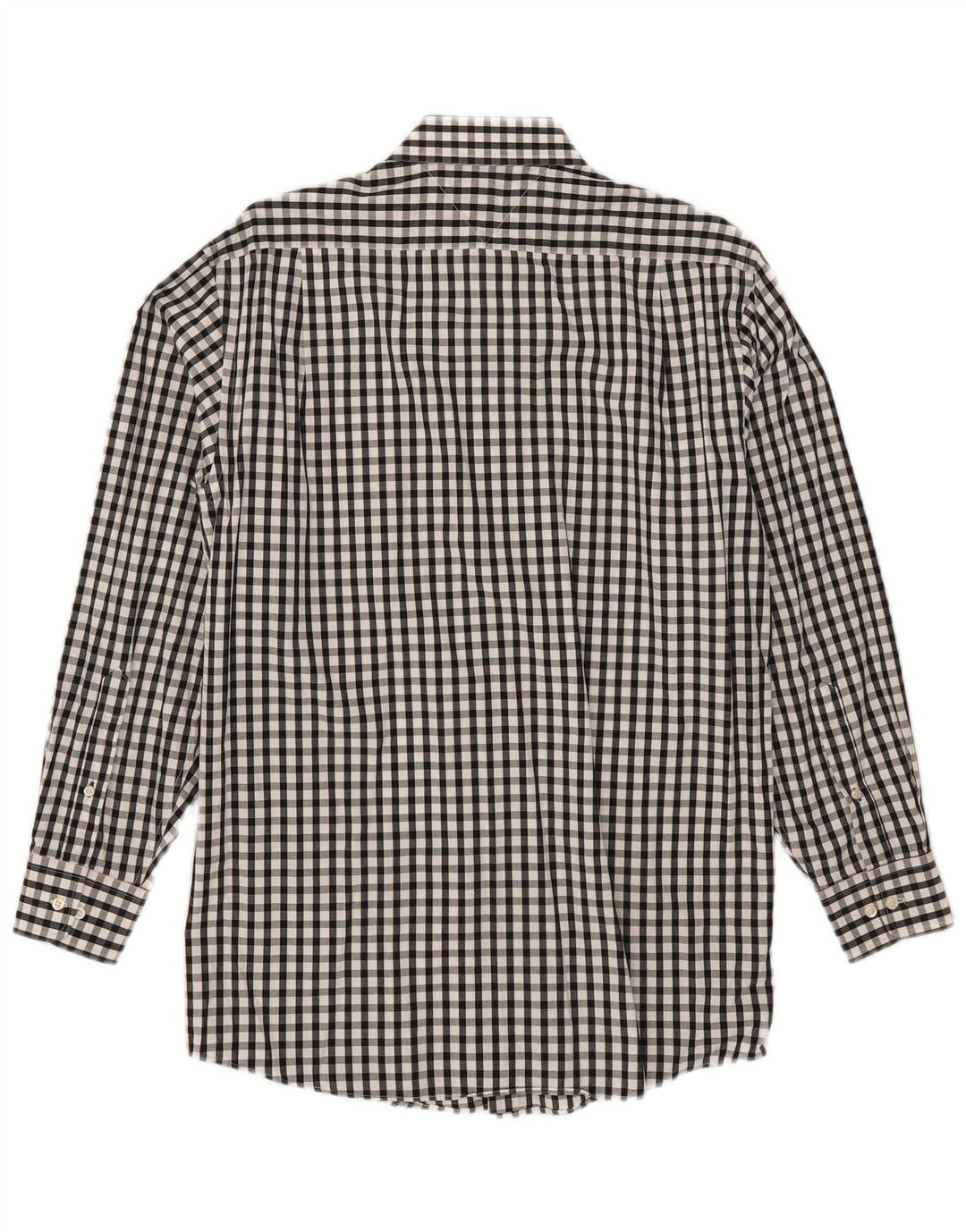 Tommy Hilfiger Herren-Hemd mit normaler Passform, Größe 15, mittelschwarz, kariert