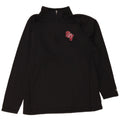 Champion Herren-Pullover-Trainingsanzugoberteil mit Reißverschluss, Größe L, Schwarz, Polyester