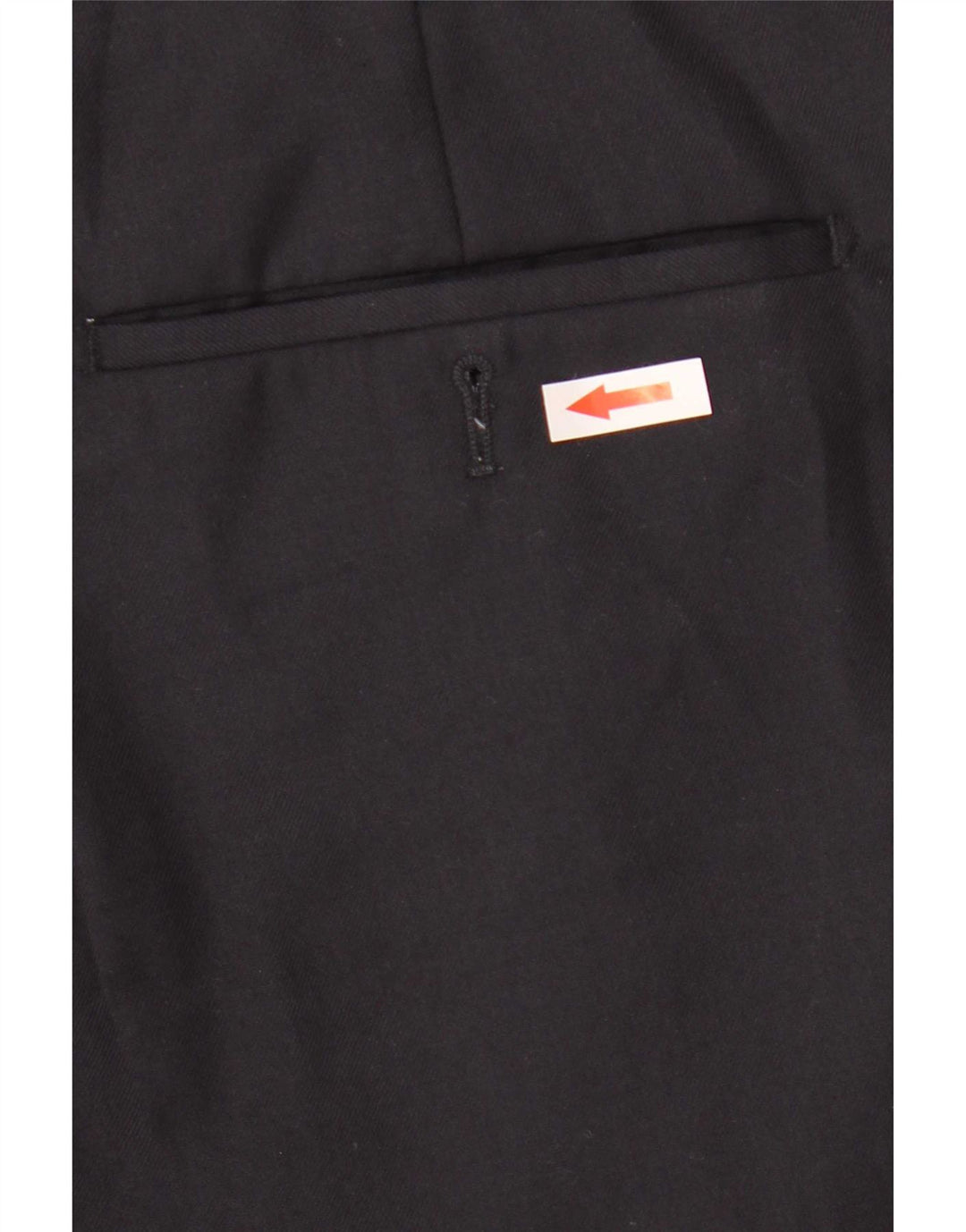 Gerade Herren-Anzughose von Marks & Spencer, W36, L31, marineblaue Wolle