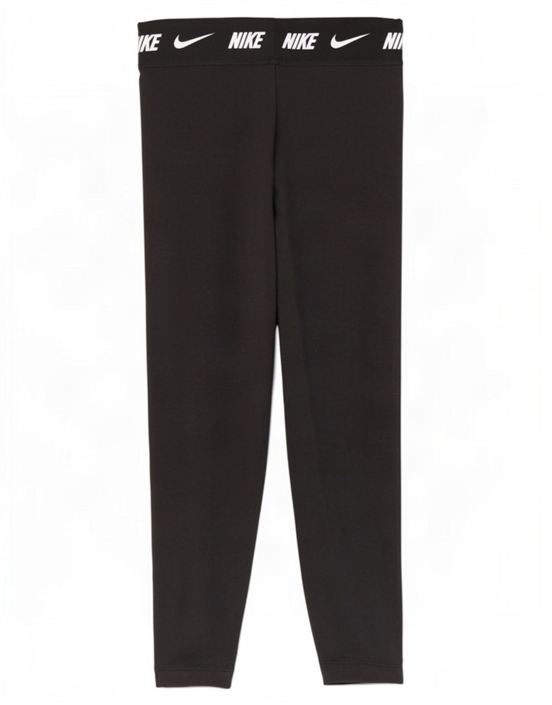 Nike Damen Graphic Leggings UK 16 Large Schwarz Baumwolle