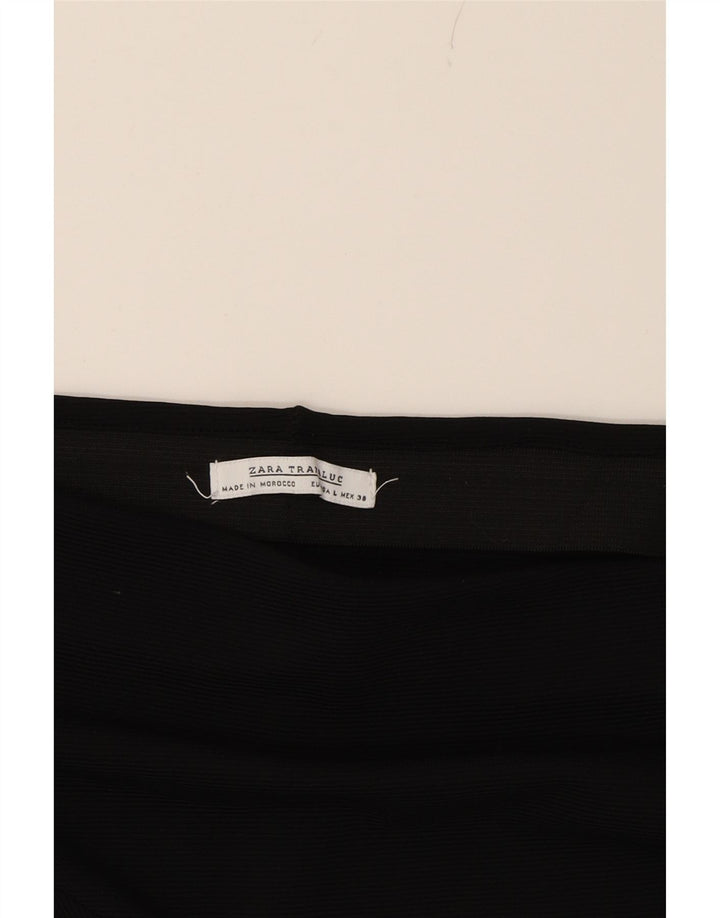 ZARA Womens High Waist Mini Skirt Large W30  Black Modern Vintage Zara and Second-Hand Zara from Messina Hembry 