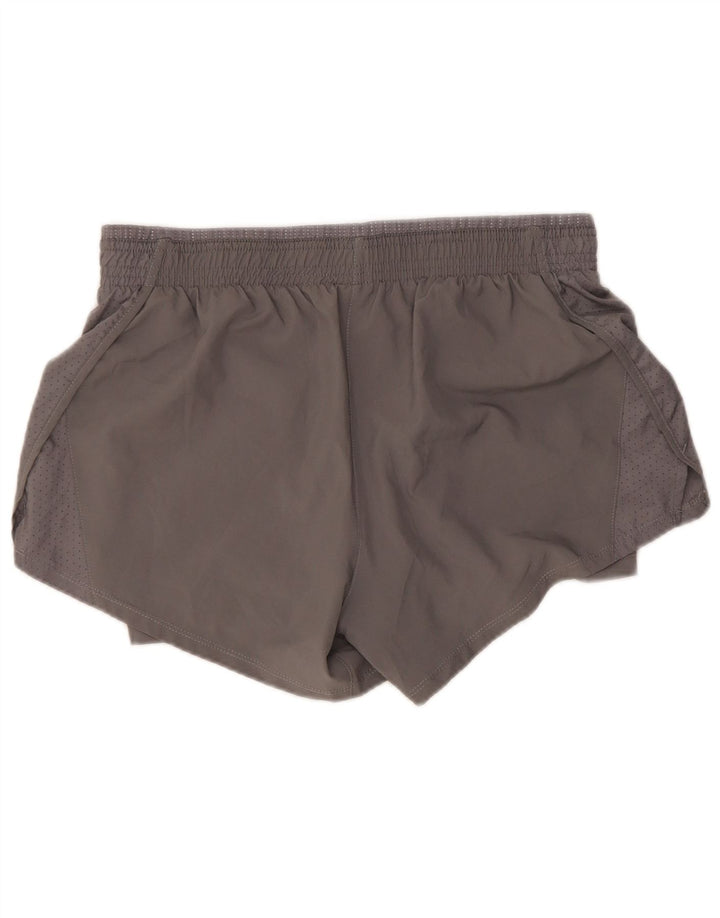 Nike Damen Dri Fit Sport Shorts UK 10 Small Grau