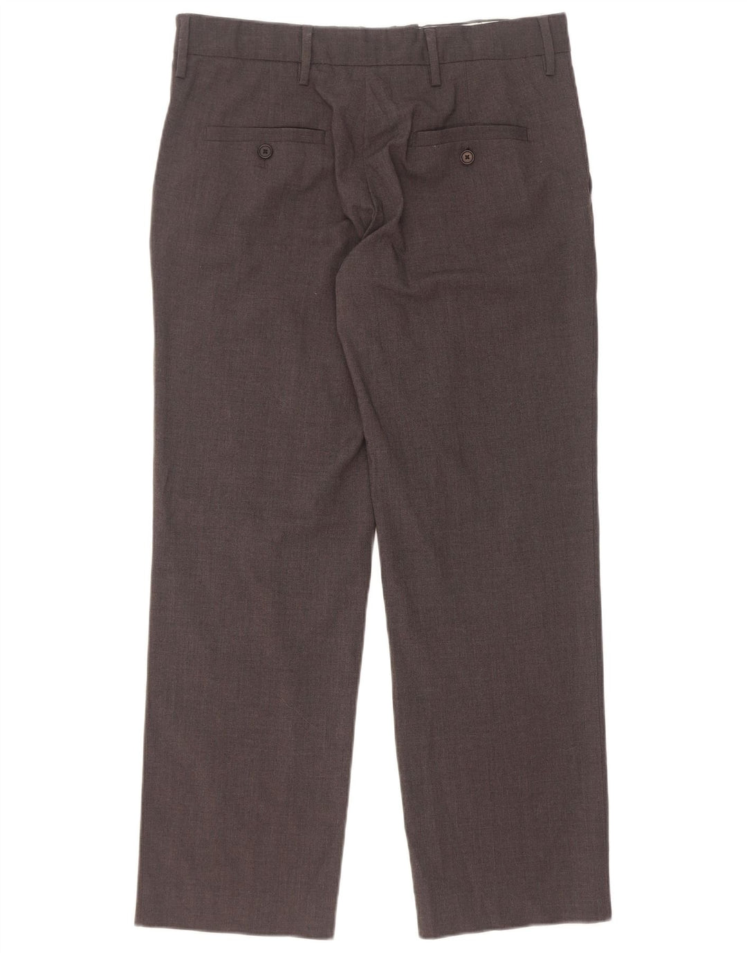 Gerade Freizeithose für Herren von Zara, Größe M, W32, L29, Grau, Polyester