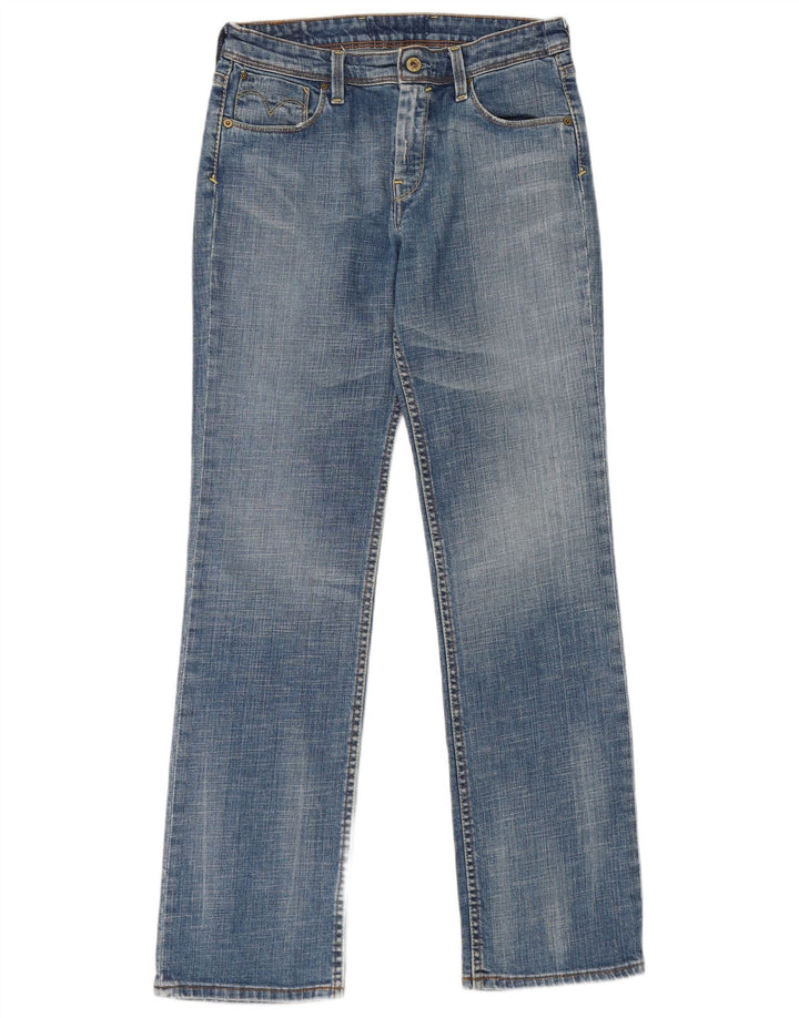 Levi's Damen Straight Jeans W29 L32 Blaue Baumwolle