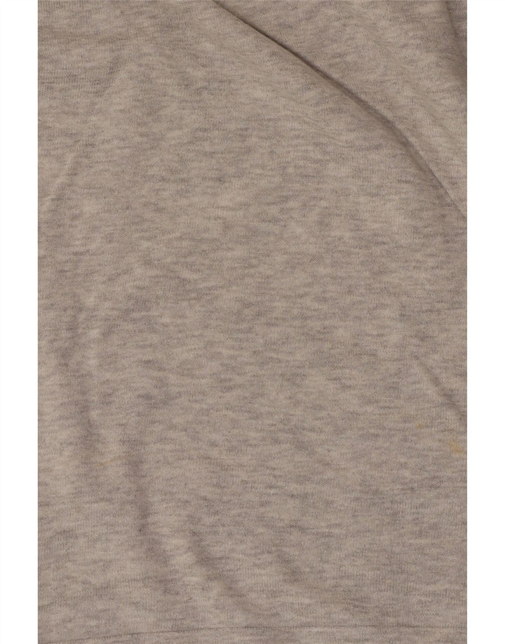 Massimo Dutti Herren Poloshirt Mittelgrau meliert