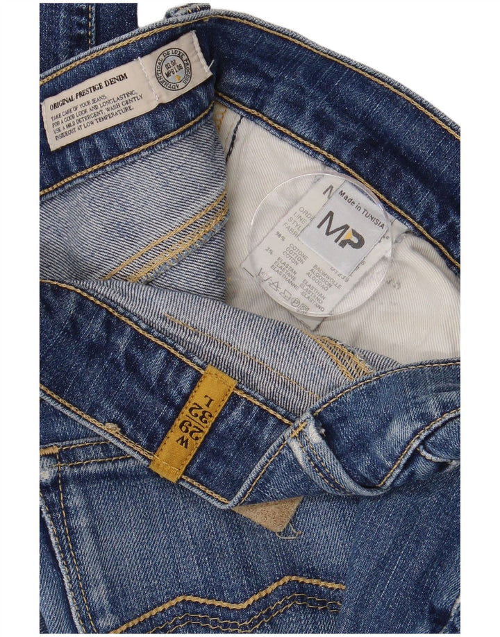 MELTIN' POT Damen Mendel Slim Jeans W29 L32 Blaue Baumwolle