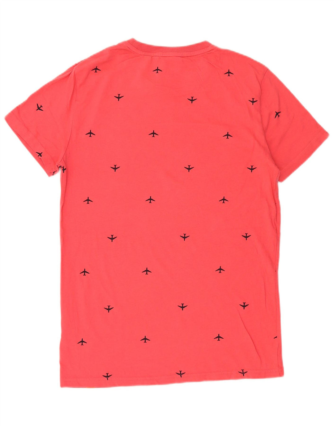 SUPERDRY Herren Grafik-T-Shirt-Oberteil aus mittelroter Baumwolle