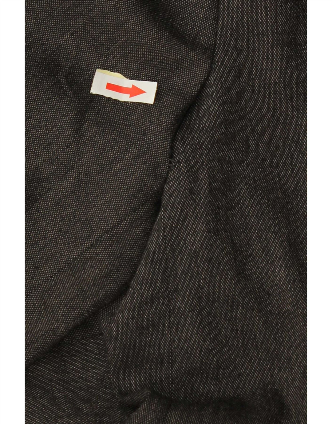Zara Damen 1-Knopf-Blazerjacke UK 18 XL Graue Viskose