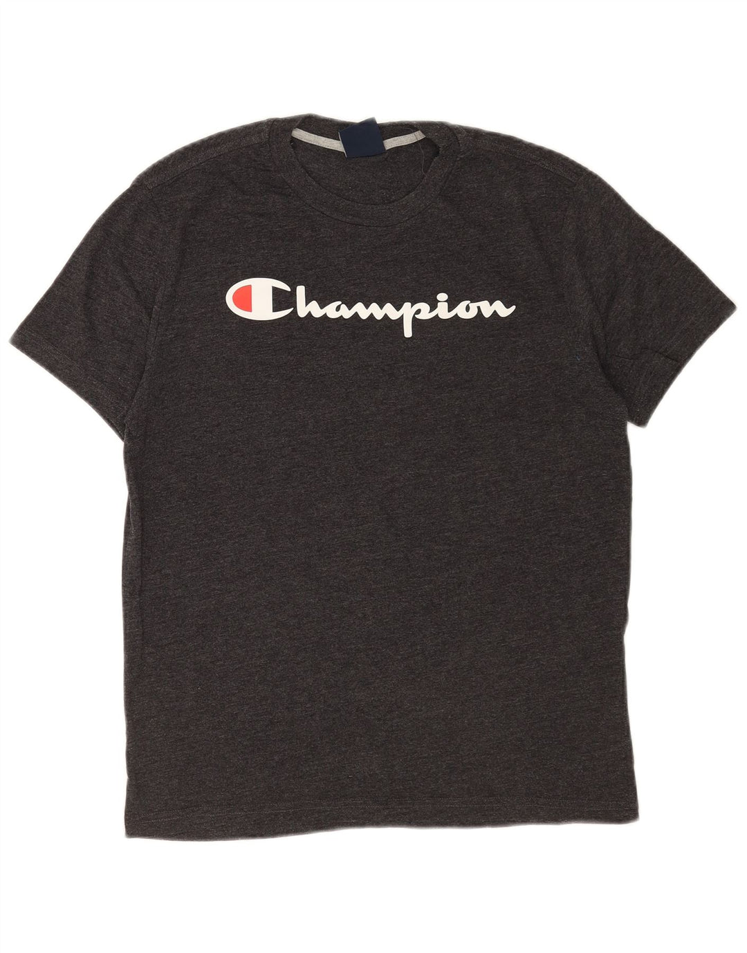 CHAMPION Herren-T-Shirt mit lockerer Passform, Grafik, Größe S, Grau